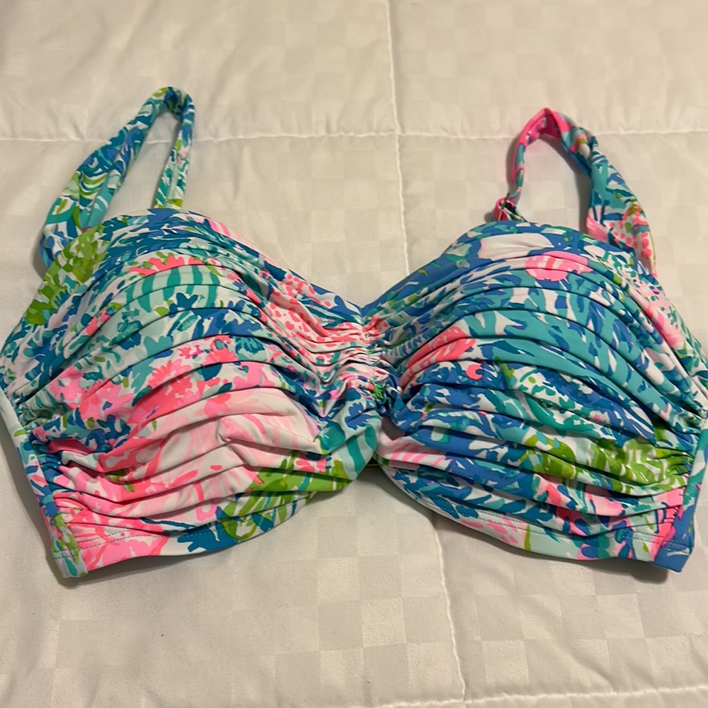 NWT Lilly Pulitzer Drea Swim Top - 34DD